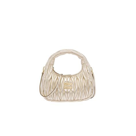 miu miu gold clutch|miu mini handbags.